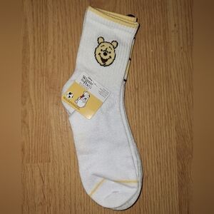 DISNEY WINNIE THE POOH 2PK SOCKS